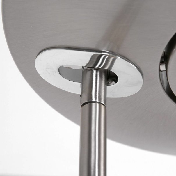 Steinhauer Moderne vloerlamp Zenith Uplighter staal