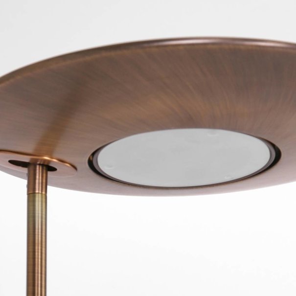Steinhauer Moderne vloerlamp Zenith Uplighter brons