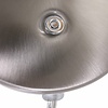 Steinhauer Moderne wandlamp Zenith LED staal