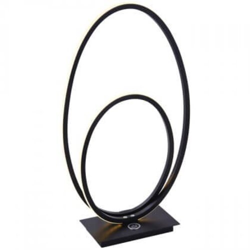 Moderne tafellamp Ophelia 17W zwart