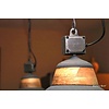 BelaLuz Landelijke hanglamp Rome Betonlook Hout