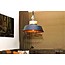 Lotus Lighting Industriële hanglamp Mumbai zwart ijzer Lotus Lighting