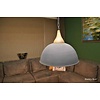 BelaLuz Landelijke hanglamp Athene Betonlook Hout