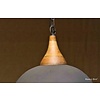 BelaLuz Landelijke hanglamp Athene Betonlook Hout
