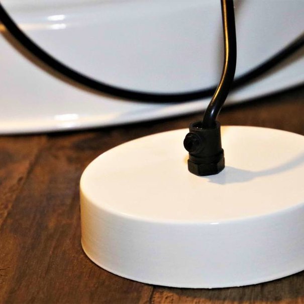 BelaLuz Landelijke hanglamp Helsinki Hout wit