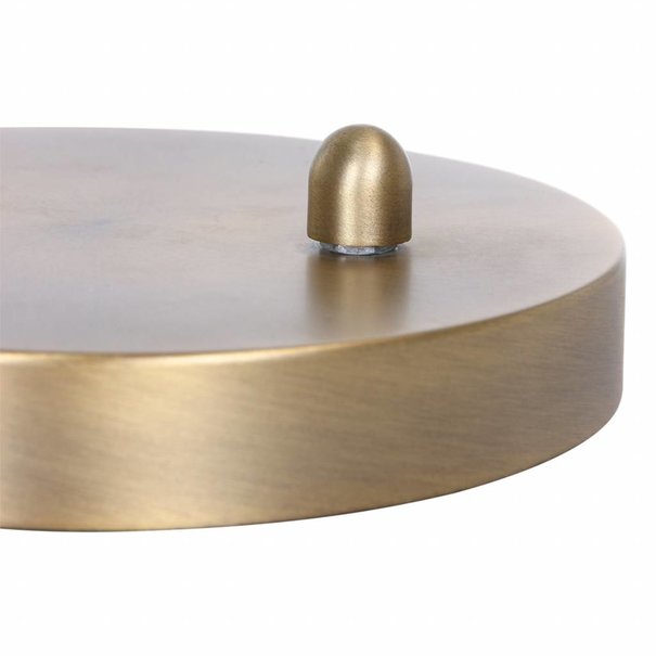 Mexlite Klassieke tafellamp Finn LED brons