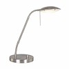 Mexlite Moderne tafellamp Finn LED staal