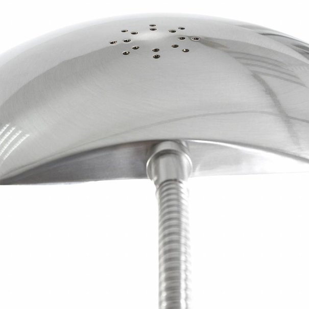 Mexlite Moderne tafellamp Finn LED staal
