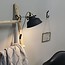 Mexlite Industriële - Wandlamp - Zwart - Verstelbaar - Roan