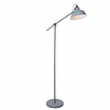 Mexlite Industriële vloerlamp Nové grijs