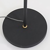 Mexlite Industriële vloerlamp Nové zwart
