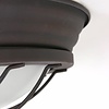 Mexlite Industriële plafondlamp Kaj 1-lichts bruin