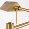 Mexlite Moderne vloerlamp Karl LED brons