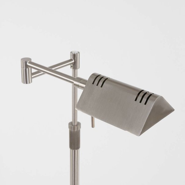 Mexlite Moderne vloerlamp Karl LED staal