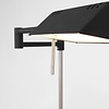 Mexlite Moderne vloerlamp Karl LED zwart