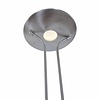 Mexlite Moderne vloerlamp Biron LED staal