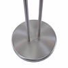 Mexlite Moderne vloerlamp Biron LED staal