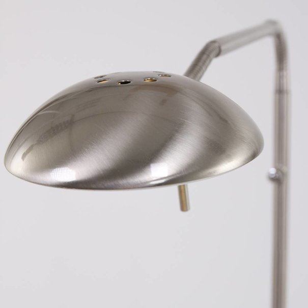 Mexlite Moderne vloerlamp Anna LED staal