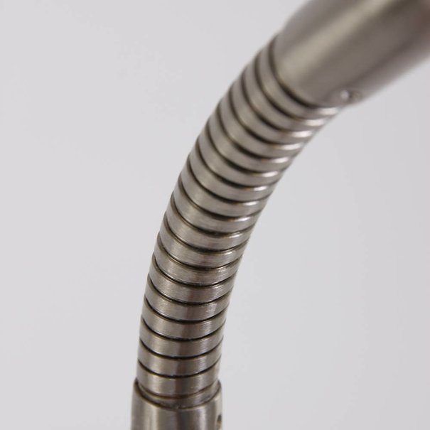 Mexlite Moderne vloerlamp Anna LED staal