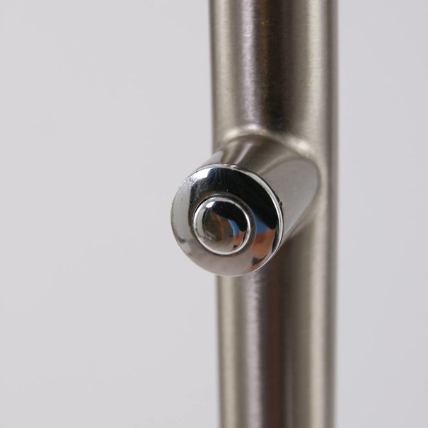 Mexlite Moderne vloerlamp Anna LED staal