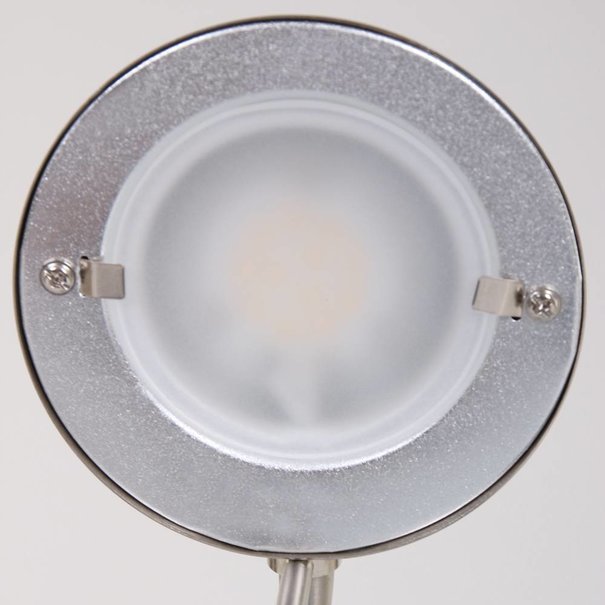 Mexlite Moderne tafellamp Anna LED staal