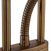 Mexlite Klassieke vloerlamp Biron LED brons