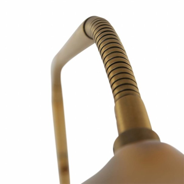 Mexlite Klassieke vloerlamp Anna LED brons