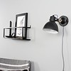 Mexlite Moderne wandlamp Dominique zwart