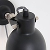 Mexlite Moderne wandlamp Dominique zwart