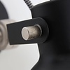 Mexlite Moderne wandlamp Dominique zwart