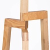 Mexlite Landelijke vloerlamp Bess Hout wit