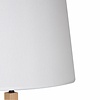 Mexlite Landelijke vloerlamp Bess Hout wit