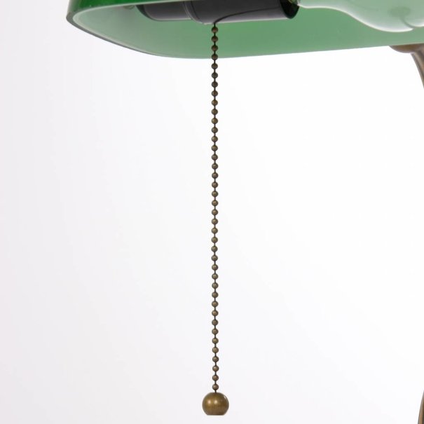 Mexlite Klassieke Bankierslamp Calais brons