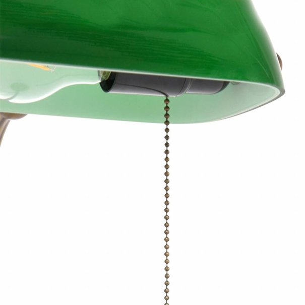 Mexlite Klassieke Bankierslamp Calais brons