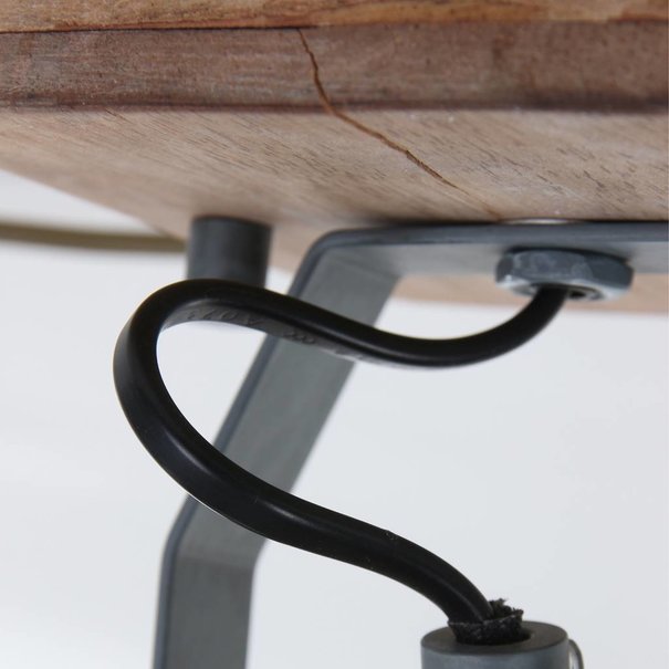 Mexlite Landelijke wandlamp Gearwood 1-lichts groen