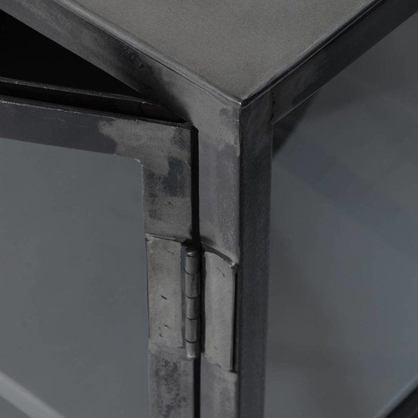 BelaLuz Industrieel dressoir Kite 180 cm gun metaal