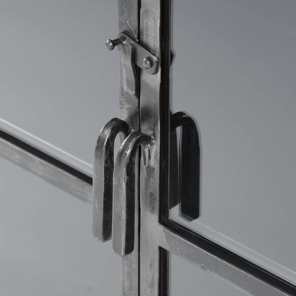 BelaLuz Industrieel dressoir Kite 180 cm gun metaal
