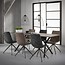 BelaLuz Industriële eetkamertafel|model Jools|190cm|MDF eikenhout betonlook