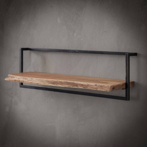 Landelijke wandplank Orlando 100 cm acaciahout
