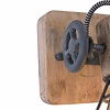 Anne Lighting Landelijke wandlamp Geurnesey 1-lichts grijs