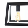 Mexlite Industriële hanglamp Buckley 4-lichts zwart