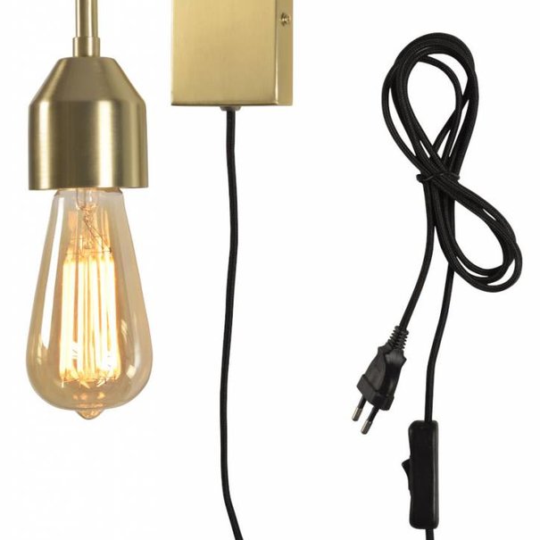 it's about RoMi Moderne minimalistische wandlamp Madrid goud