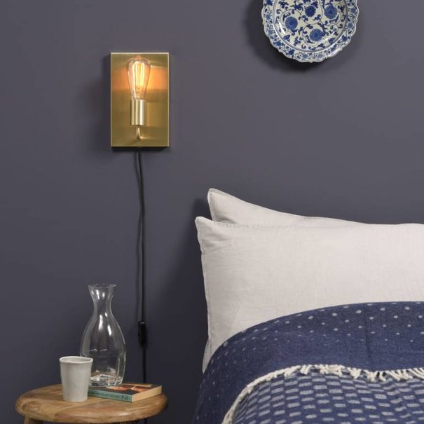 it's about RoMi Moderne wandlamp Madrid large goud