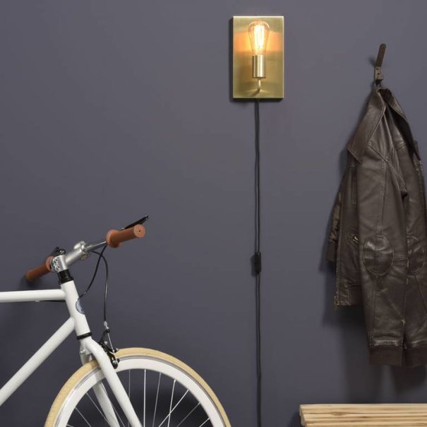 it's about RoMi Moderne wandlamp Madrid large goud