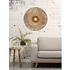 GOOD & MOJO Landelijke wandlamp Kalimantan large bamboe naturel
