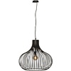 Freelight Moderne hanglamp Aglio 60 cm zwart