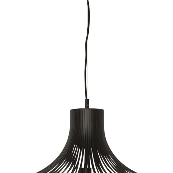 Freelight Moderne hanglamp Aglio 60 cm zwart