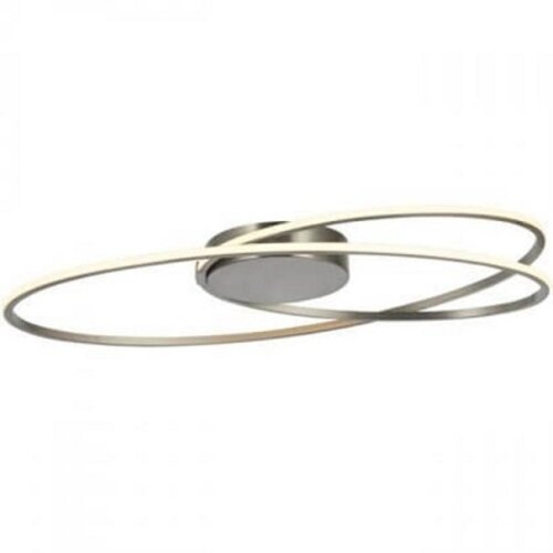Moderne plafondlamp Ophelia 26W staal