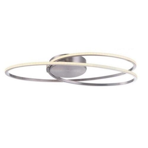 Moderne plafondlamp Ophelia 21W staal