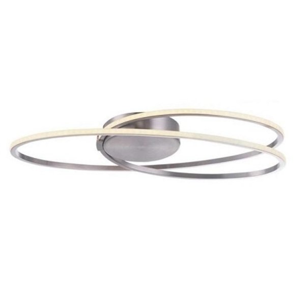 Freelight Moderne plafondlamp Ophelia 21W staal